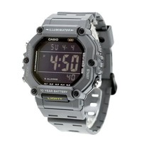 Casio AE-1600H-8BV Digital Herrenuhr Grau 10 Jahre Batterie 100M Japan Y868297