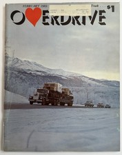 February 1969 Overdrive Magazine Peterbilt Mack Trucker Truck Driver Jimmy Hoffa