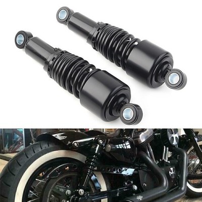 267mm Schwarz Motorrad Stoßdämpfer Hinten für Harley Touring Road King Sportster