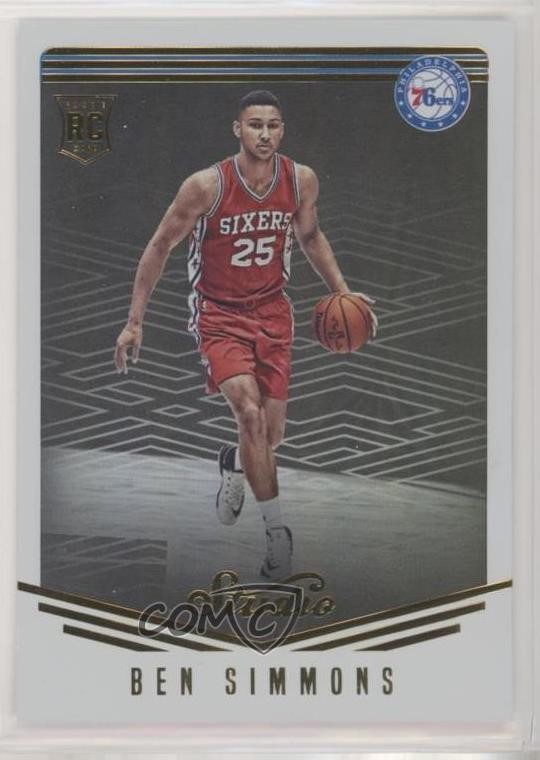 2016-17 Panini Studio Ben Simmons #84 1s6