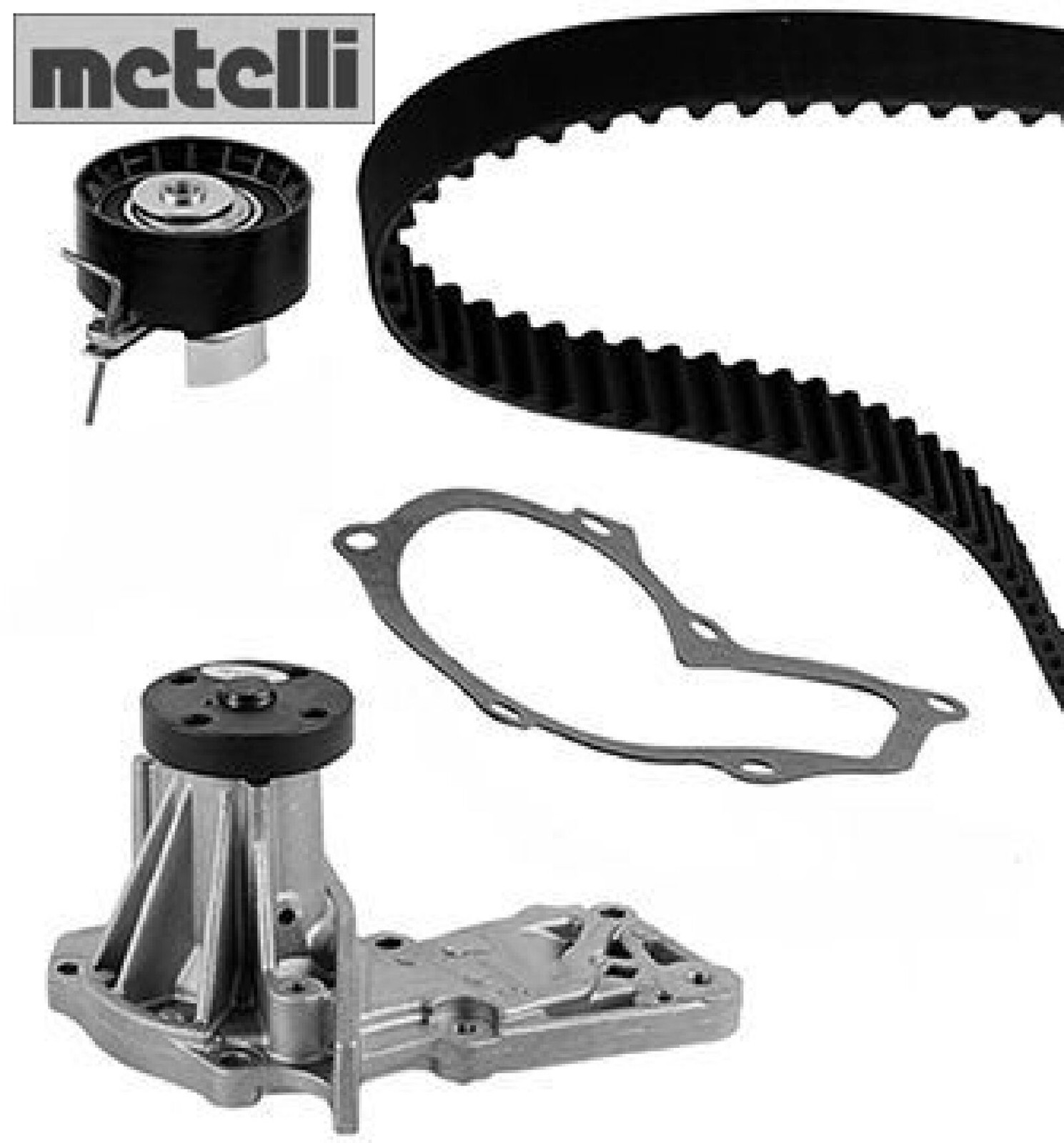 metelli 30-0990-1 Wasserpumpe + Zahnriemensatz Zahnriemensatz Zahnriemen
