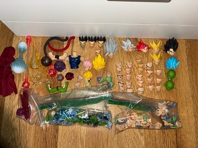 Dragon Ball Sh Figuarts Fodder Faceplate Lot