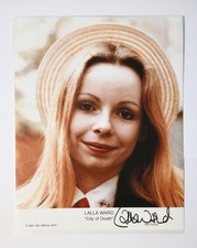 Autogramm Lalla Ward - Romana II aus Doctor Who/Dr. Who, handsigniert