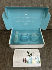 NEW TULA Skincare 3pc Kit Day Night Cream, Wrinkle Serum, Exfoliating Mask