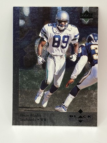 1997 Upper Deck Black Diamond Brian Blades #12 card