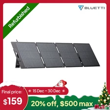 BLUETTI 200W Solar Panel Foldable Off-Grid for Power Station 23.4% Efficiency