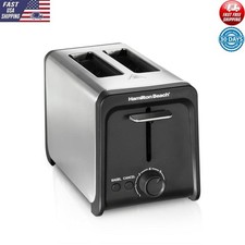 2 Slice Toaster W/ Wide Slots Bagel Function ...