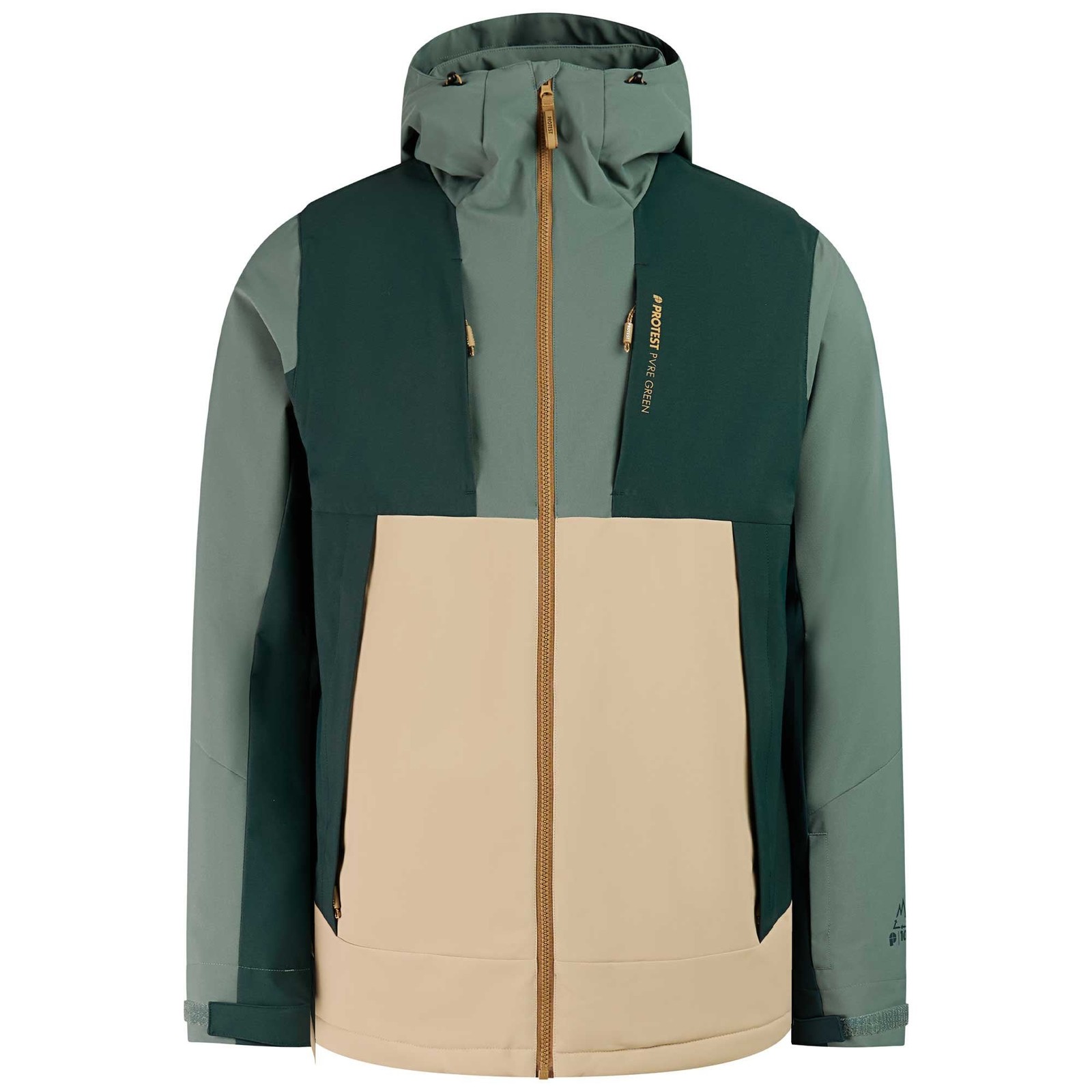 Protest Grantos Snow Jacket - Sample: Evergreen: M