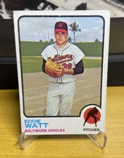 1973 Topps #362 Eddie Watt Baltimore Orioles 