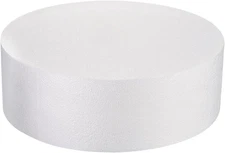 round Foam Cake Dummy 4 Inch X 12 Inch(Hxd) Circle Dummy Cake Set for Wedding Ca