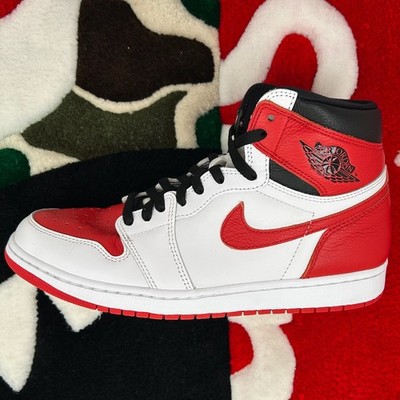 Size 10.5 - Jordan 1 Retro High OG Heritage *LIGHTLY WORN*