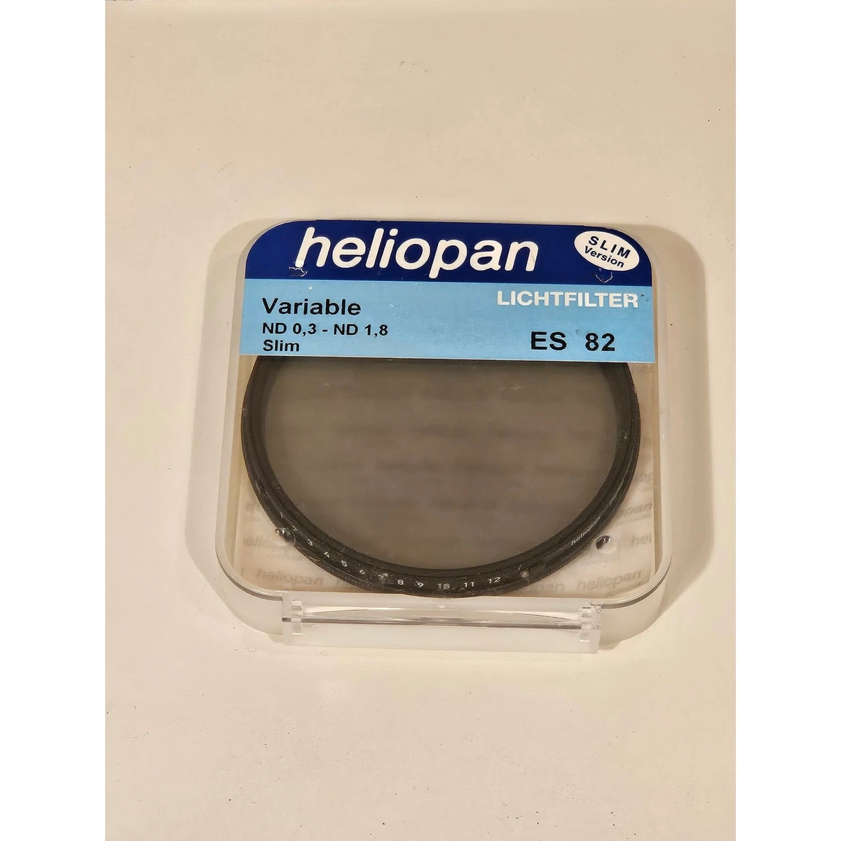 Heliopan ES 58mm Protection SH-PMC Brass Filter Slim Vers