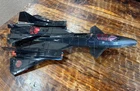 GI Joe Night Raven 1986 Cobra Jet w/ Drone ARAH Hasbro Near Complete