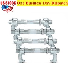 4 Clamps Shipping Container Screw Clamp Bridge Fittings 45# Steel