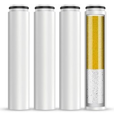4 Pack Replacement Filters For Handheld Shower Head - Upgrade Filtering Duration