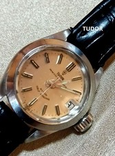 TUDOR Princess Oyster 7576/0 Watch 2.5 cm Case Silver Dial Rose Vintage