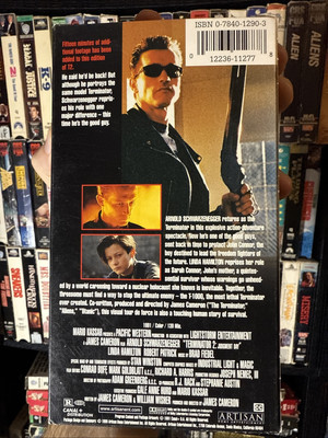 Terminator 2 Judgment Day 1991 VHS Rare NON RENTAL | eBay