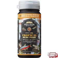 Tropical Fish Food Micro Pellets Probiotics Spirulina Sword Prawn Growth New