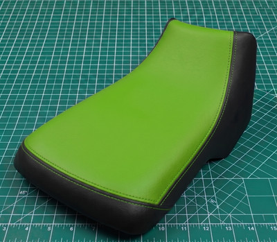 Bayou 300 2WD KLF300B Seat Cover For 1988 To 2004 Green Black Vinyl Seat Cover