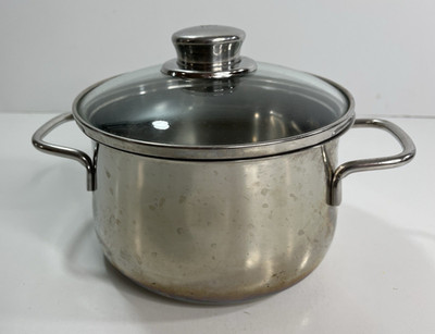 WMF Transtherm Stockpot Cromargan 18/10 Stainless Steel 2 Qt Stock Pot