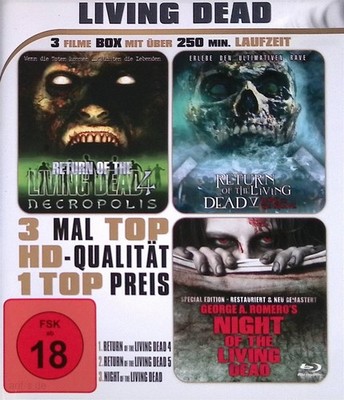 LIVING DEAD - Box / 3x Filme / Blu-ray