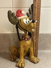 Disney 8.5” Reindeer Pluto Vintage Holiday Figurine Statue Dog — photo 10