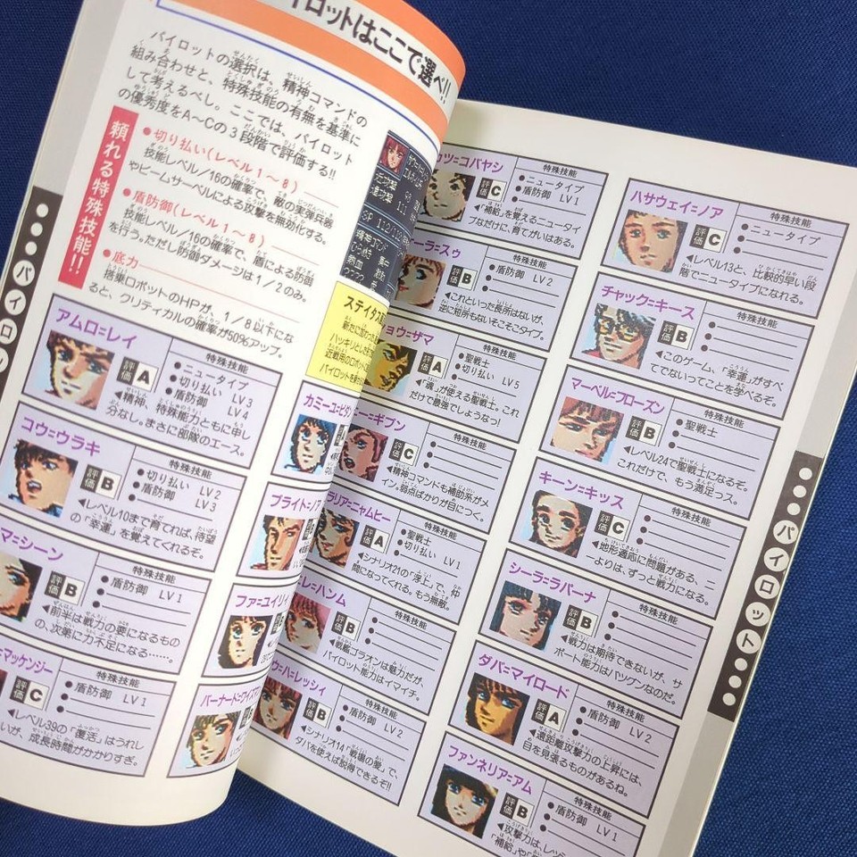 Super Robot Wars 4th Guidebook with Appendix April 1995 Strategy Map ...