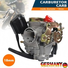 Vergaser 18mm mit E-Choke + Ansaugstutzen Rex RS 400/RS 450/RS 460/GY6 50cc/GY6