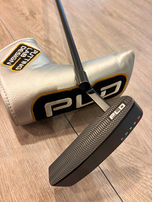 PING PLD Anser Black Blade Putter Right-Handed w/ PLD Headcover 35 