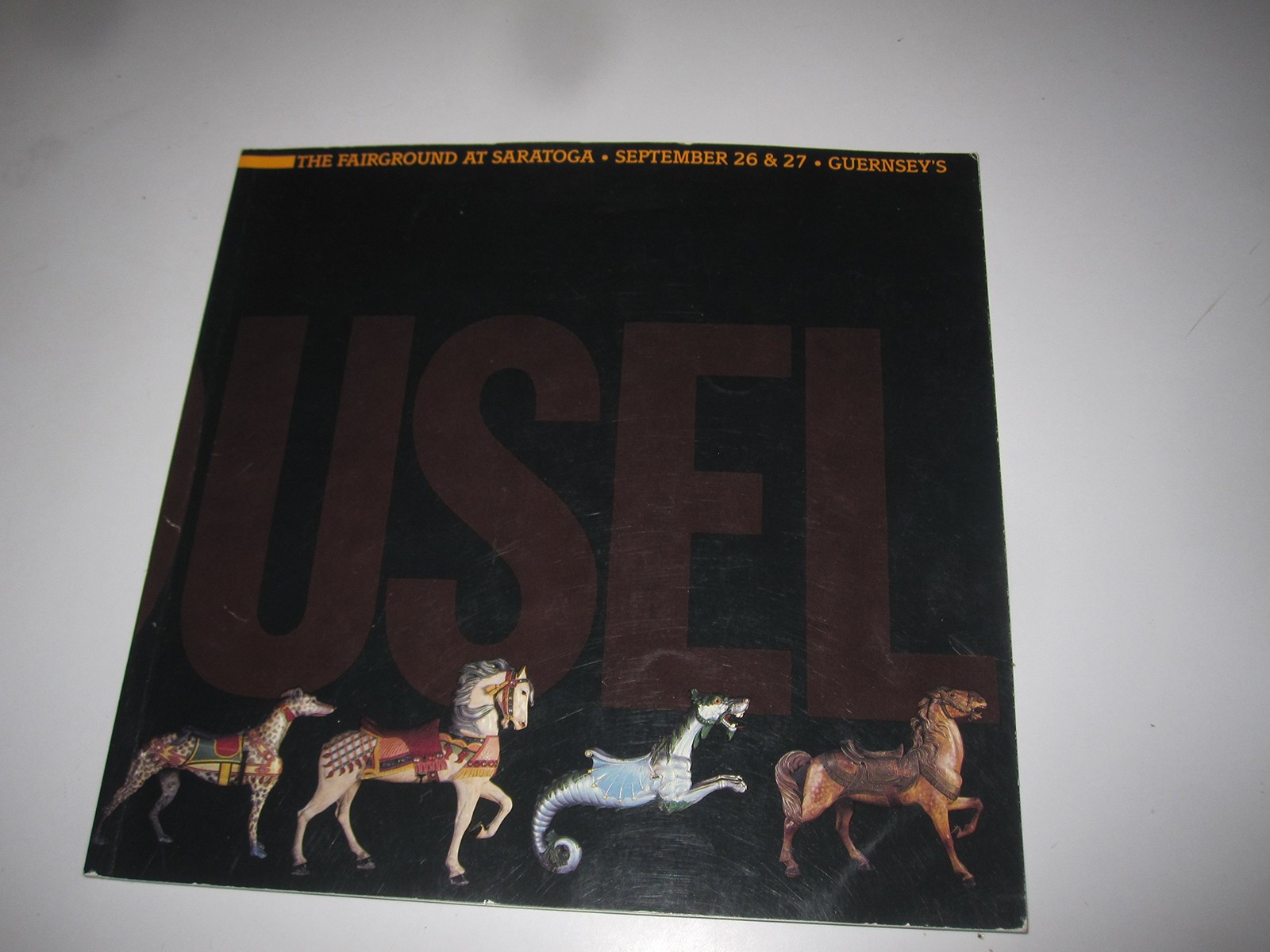 CAROUSEL The Fairground At Saratoga Auction Catalog by Guernsey's September ...