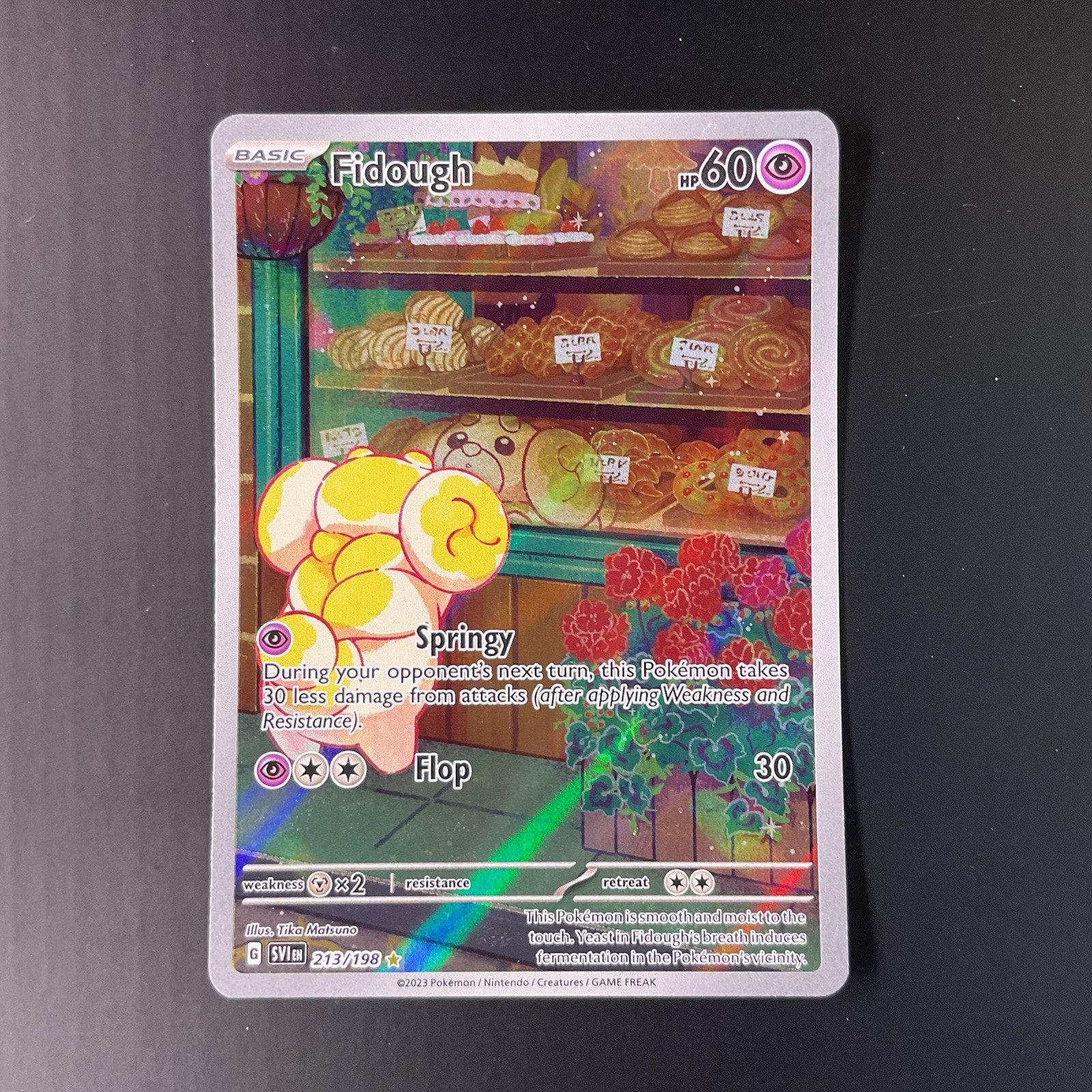 Pokemon Fidough 213/198 SV01: Scarlet & Violet Base Set Holo