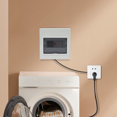 50/60Hz Dual-Power Transfer Switch W/ Visual Protection Cover-for Lights&Dryers