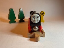 Thomas Friends 2003 Hiro Engine with Tender Wooden Railway