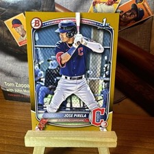 2025 Jose Pirela Bowman Prospect 1st RC BP-111 GOLD /50 Hot SSP!