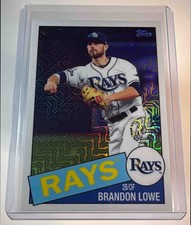 2020 Topps Brandon Lowe 1985 Chrome Silver Pack Promotion Series 2 #85TC-43 Rays