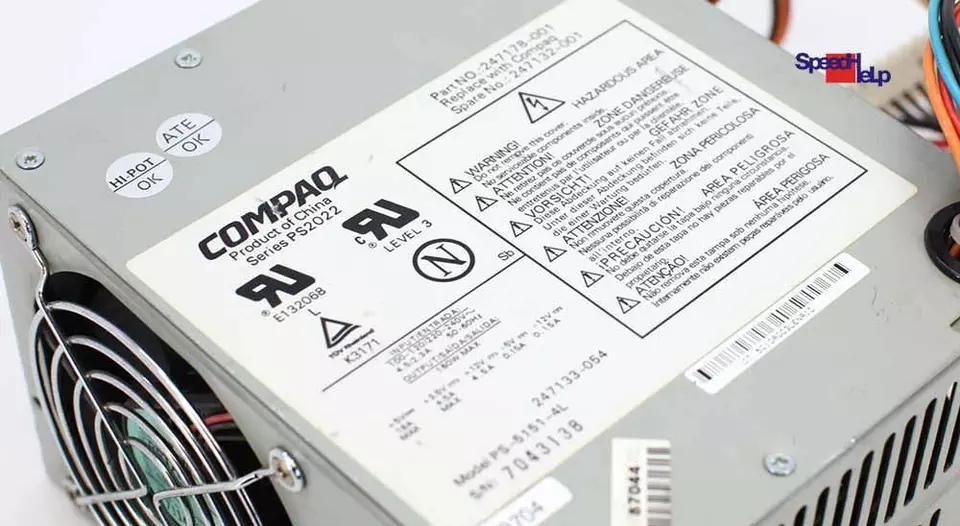 Compaq PS-5151-4L Original AC Adapter PSU 247178 24713 247133-054 ATX 160W - Image 2 of 4