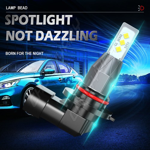 2x 9005 HB3 LED Headlight Globes 8000K Blue For Mitsubishi Outlander 2005-2012 - Picture 2 of 11