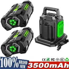 3.5Ah Lithium-ion Battery / Charger For EGO 56 Volt POWER+ BA4200 BA2800T BA1400