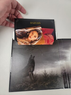 Kim Woo Sung Kpop The Rose 1st Mini Album Wolf Opened | eBay
