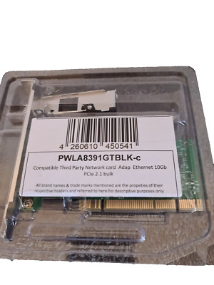 Netzwerkkarte PCI 2.1 bulk -  PWLA8391GTBLK - c  - 10GB - NEU