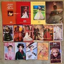 Large Lot of Barbie Collectibles Brochures/Posters