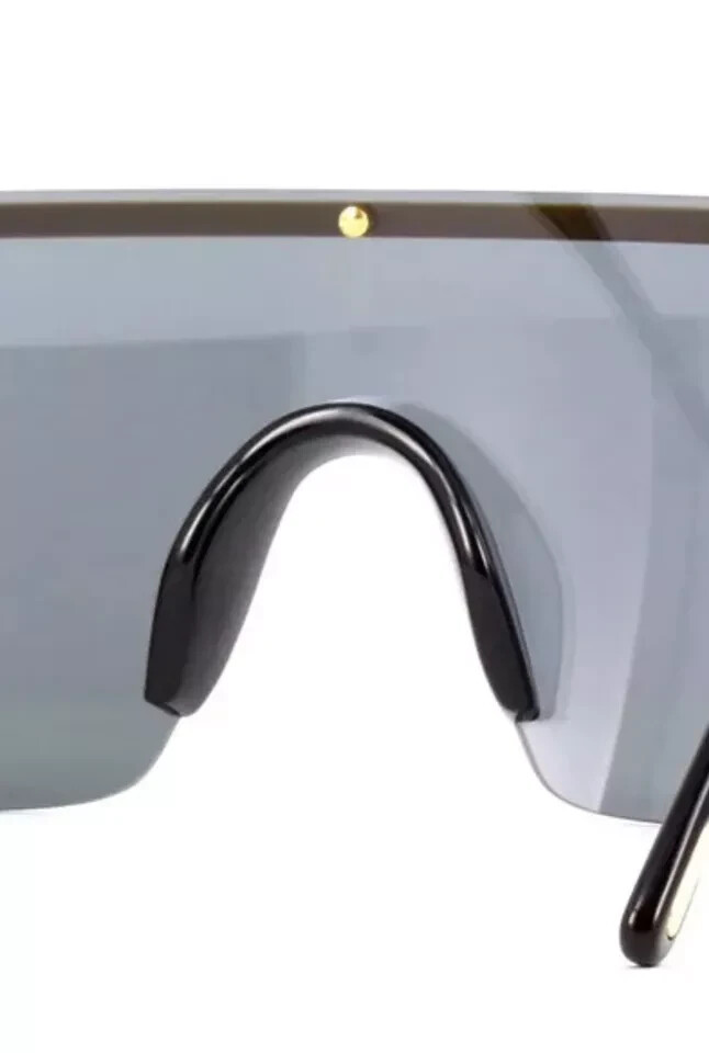 New Tom Ford Pavlos-02 Ft0980 30C Sunglasses Gold / Silver Mirrored Shield image 4