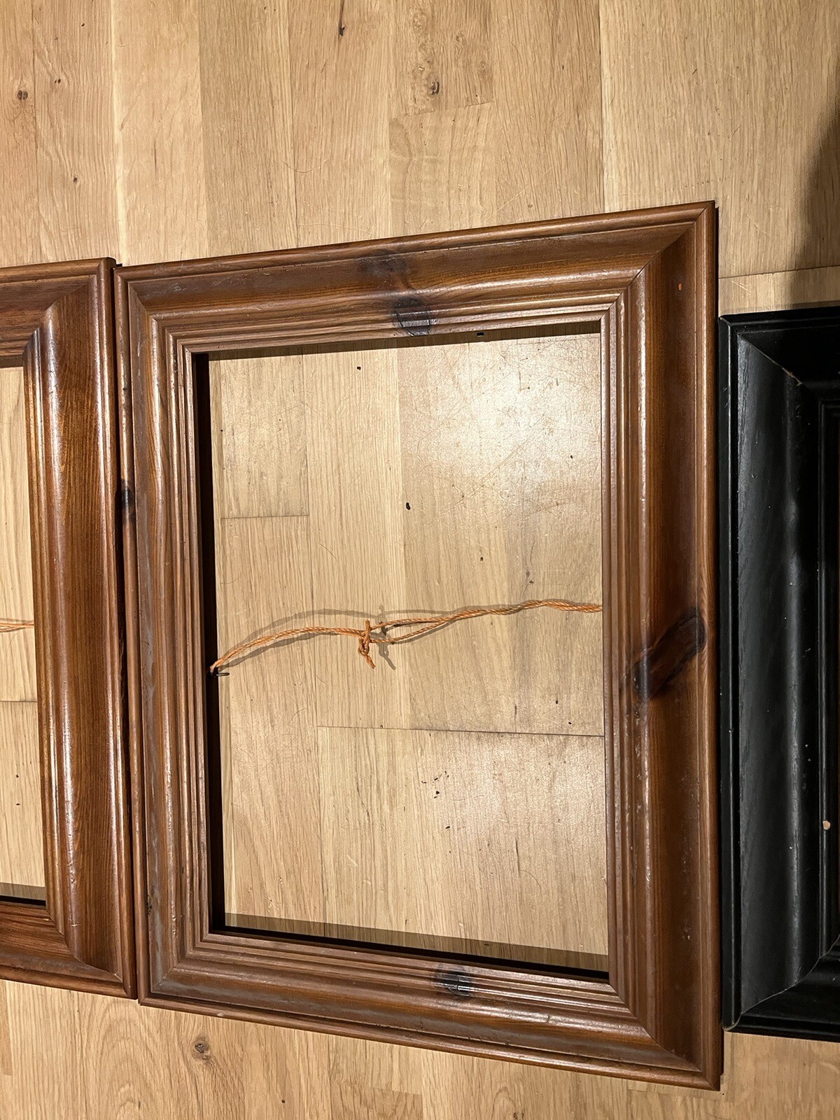 Job Lot Assorted Wooden Picture Frames (3 Frames) eBay