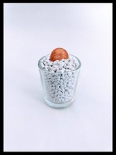 35 lbs Plastic Poly Pellets Cornhole Bags Filler Shooting Rest Heavy White