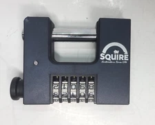 Squire Locks Stronghold Combination Padlock  SQ-CBW85  1/2" shackle