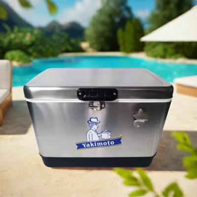 Yakimoto Hold ice and keep food and beverages Ice Chest,54Qt Outdoor Cooler