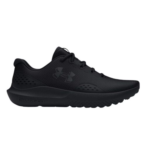 Under Armour Mens UA Charged Surge 4 Running Shoes - 3027000-002 - Black - Picture 1 of 5