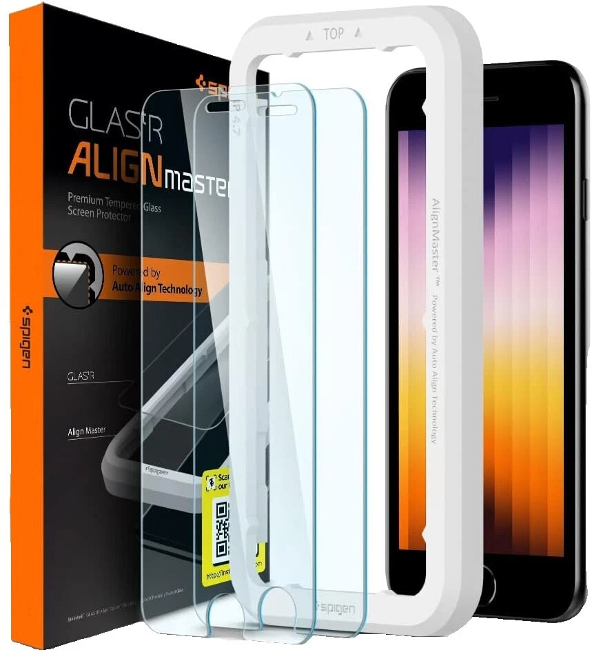 Protectores de pantalla de vidrio templado Spigen para Apple iPhone 7