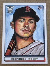 2021 Big League Art of the Game Bobby Dalbec Rookie RC #ATG-BD Boston Red Sox