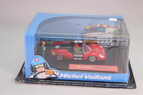 LL066 ALTAYA 1/43 Leader Gengis Khan 1 Voiture Michel Vaillant 15 - Imagen 2 de 6